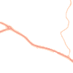 Night-time road noise heatmap for CB9 7XY