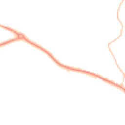 Night-time road noise heatmap for CB9 7YX