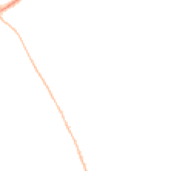 Night-time road noise heatmap for CB9 7ZG