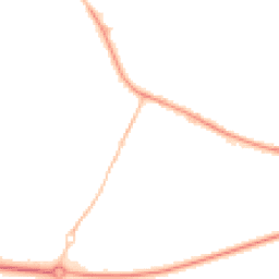 Night-time road noise heatmap for CB9 8QE
