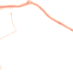 Night-time road noise heatmap for CB9 9EL