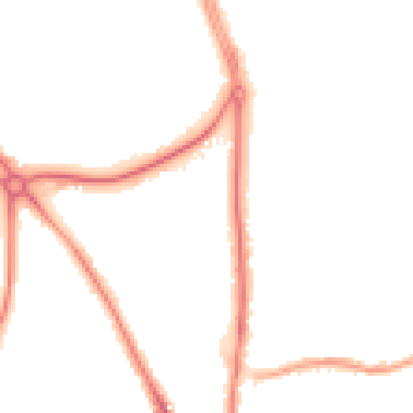 Night-time road noise heatmap for CH1 4AP