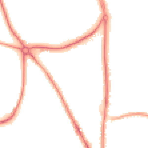 Night-time road noise heatmap for CH1 4BD