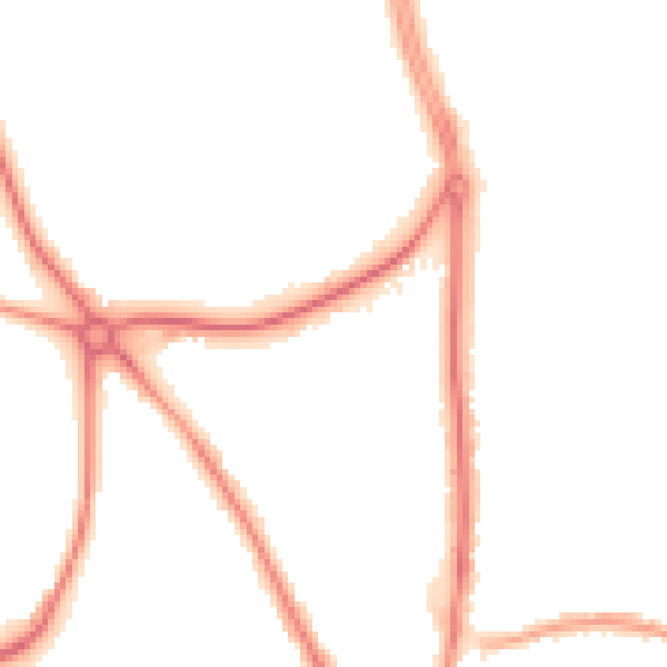 Night-time road noise heatmap for CH1 4DA