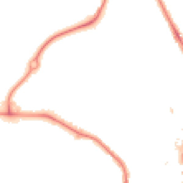 Night-time road noise heatmap for CH1 4DP