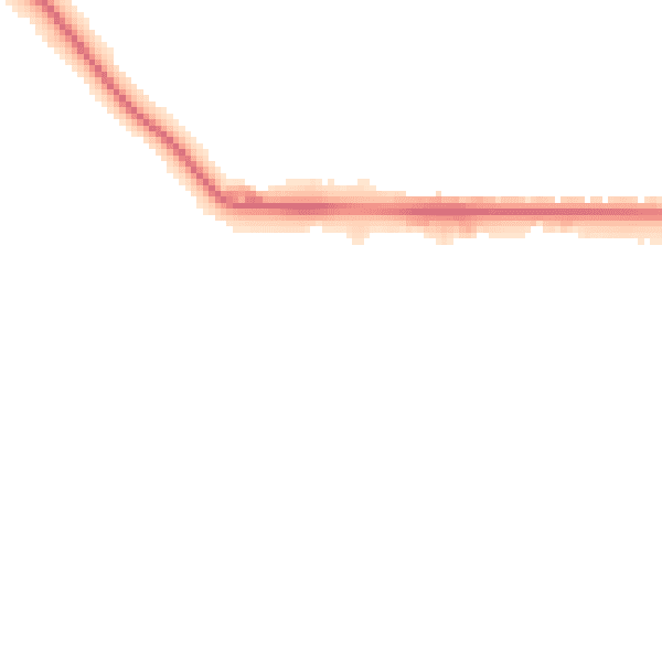 Night-time road noise heatmap for CH1 4QL