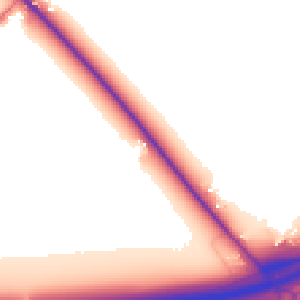 Daytime road noise heatmap for CH1 6EY