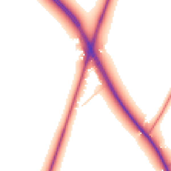 Daytime road noise heatmap for CH1 6HT