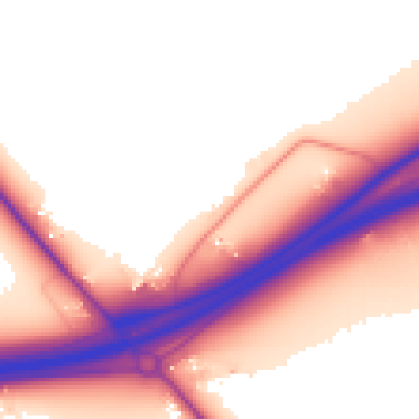 Daytime road noise heatmap for CH1 6LH
