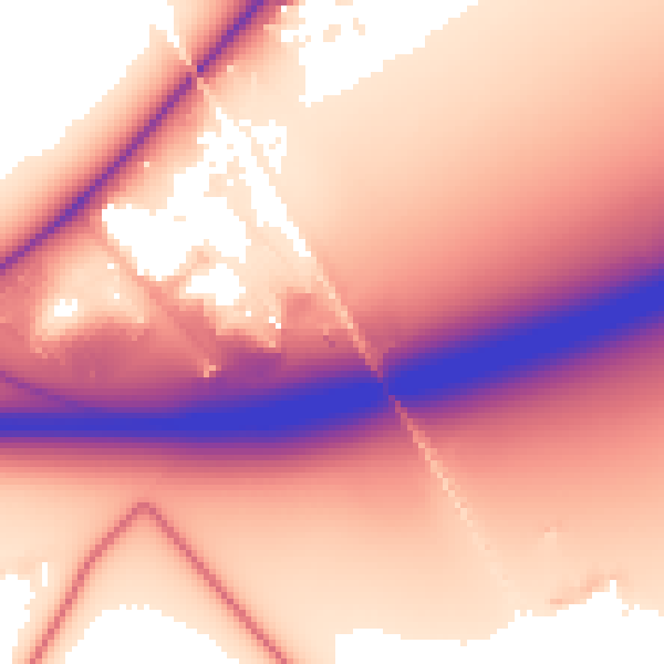 Daytime road noise heatmap for CH1 6LR