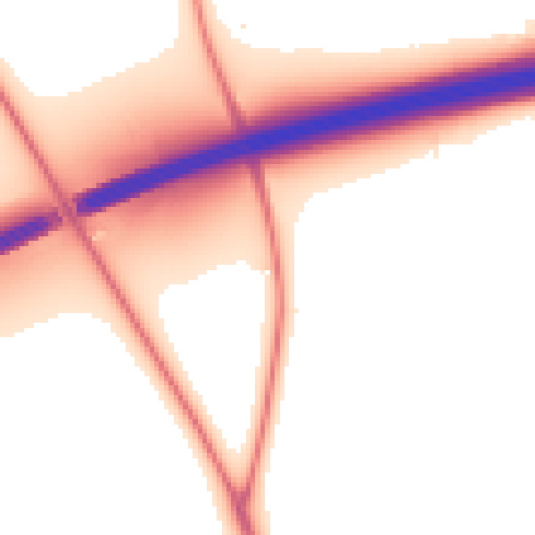 Night-time road noise heatmap for CH1 6PL
