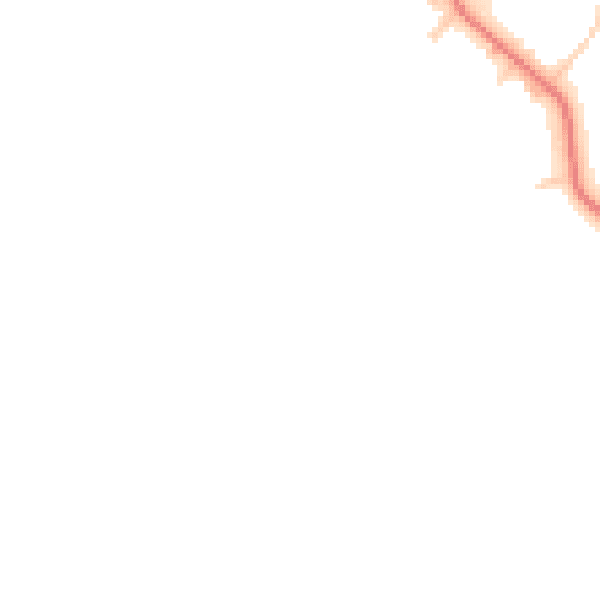 Daytime road noise heatmap for CH1 6QE