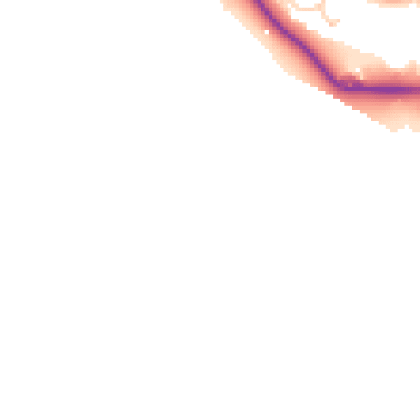 Daytime road noise heatmap for CH1 6QF