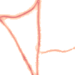 Night-time road noise heatmap for CH2 1BE