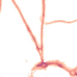 Night-time road noise heatmap for CH2 1BH