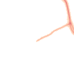 Night-time road noise heatmap for CH2 1TH