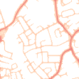 Daytime road noise heatmap for CH2 2DR