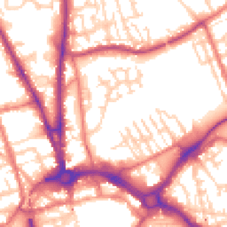 Daytime road noise heatmap for CH2 2FE