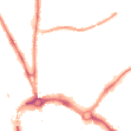 Night-time road noise heatmap for CH2 2FE