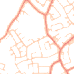 Daytime road noise heatmap for CH2 2HT