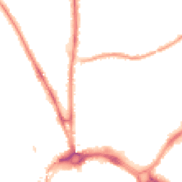 Night-time road noise heatmap for CH2 2JL