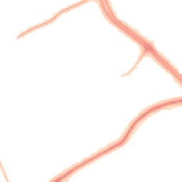 Night-time road noise heatmap for CH2 2LY