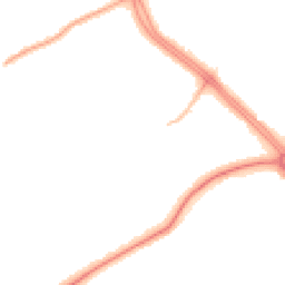 Night-time road noise heatmap for CH2 2LZ