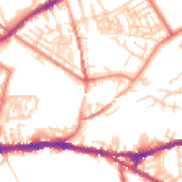 Daytime road noise heatmap for CH2 3BP