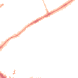 Night-time road noise heatmap for CH2 3BW