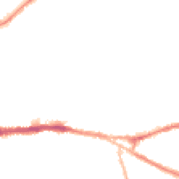 Night-time road noise heatmap for CH2 3DY