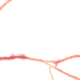 Night-time road noise heatmap for CH2 3DZ