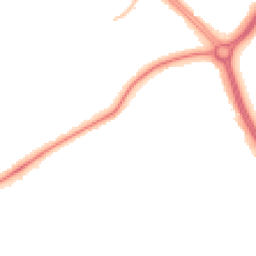 Night-time road noise heatmap for CH2 3JP