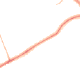 Night-time road noise heatmap for CH2 3PB