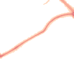 Night-time road noise heatmap for CH2 3PZ