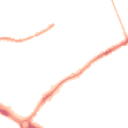 Night-time road noise heatmap for CH2 3QX