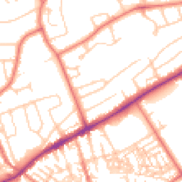 Daytime road noise heatmap for CH2 3RF