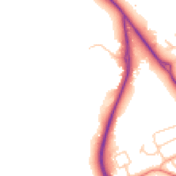 Daytime road noise heatmap for CH2 4AF