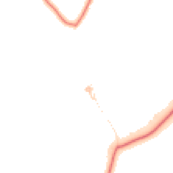 Daytime road noise heatmap for CH2 4BG