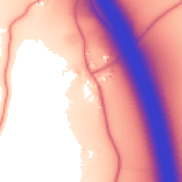 Daytime road noise heatmap for CH2 4BS