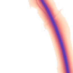 Night-time road noise heatmap for CH2 4BS