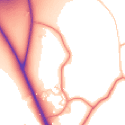 Daytime road noise heatmap for CH2 4DG