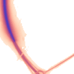 Night-time road noise heatmap for CH2 4ES