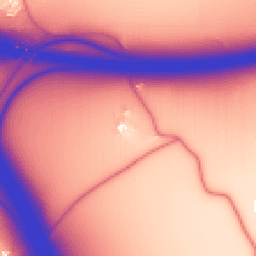 Daytime road noise heatmap for CH2 4HF