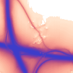 Daytime road noise heatmap for CH2 4HH
