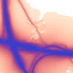 Daytime road noise heatmap for CH2 4HL