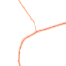 Night-time road noise heatmap for CH2 4JR