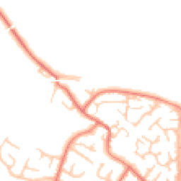 Daytime road noise heatmap for CH2 4NH