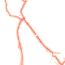 Daytime road noise heatmap for CH2 4NJ