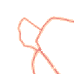 Daytime road noise heatmap for CH2 4NP