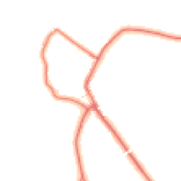 Daytime road noise heatmap for CH2 4NR